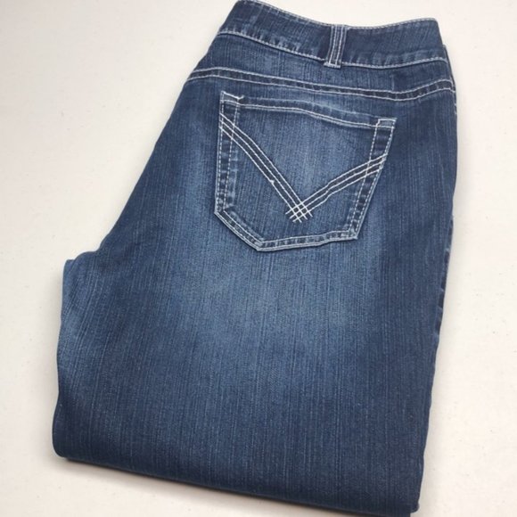 BRODY JEANS Denim - BRODY CROP JEANS 34x27 🦋